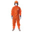 3M 안전 보호복 4515, XL, 주황색
